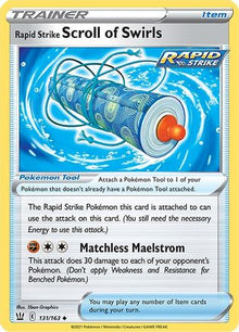 Rapid Strike Scroll of Swirls (131/163) [Sword & Shield: Battle Styles]