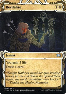 Revitalize (Foil Etched) [Strixhaven: School of Mages Mystical Archive]