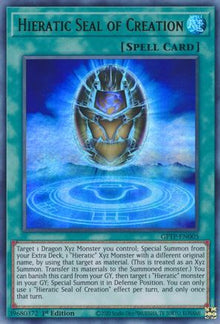Hieratic Seal of Creation [GFTP-EN005] Ultra Rare