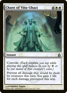 Chant of Vitu-Ghazi [Ravnica: City of Guilds]