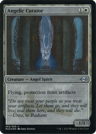 Angelic Curator (Foil Etched) (MH2-262) - Modern Horizons 2 Foil