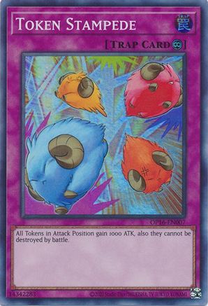 Token Stampede [OP16-EN007] Super Rare