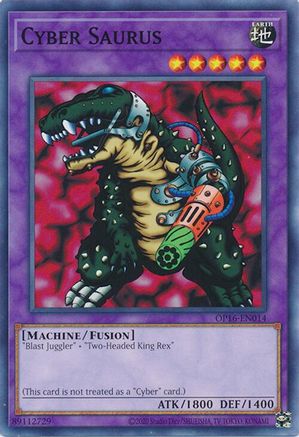 Cyber Saurus [OP16-EN014] Common
