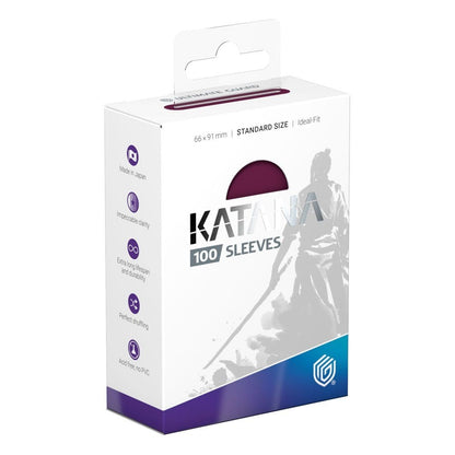 Ultimate Guard: Katana Sleeves Standard Size (100) - Radiant Plum