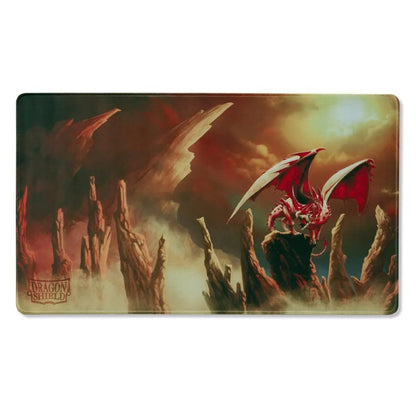 Dragon Shield: Playmat, Case & Coin – Ruby (Rubis, Incoming)