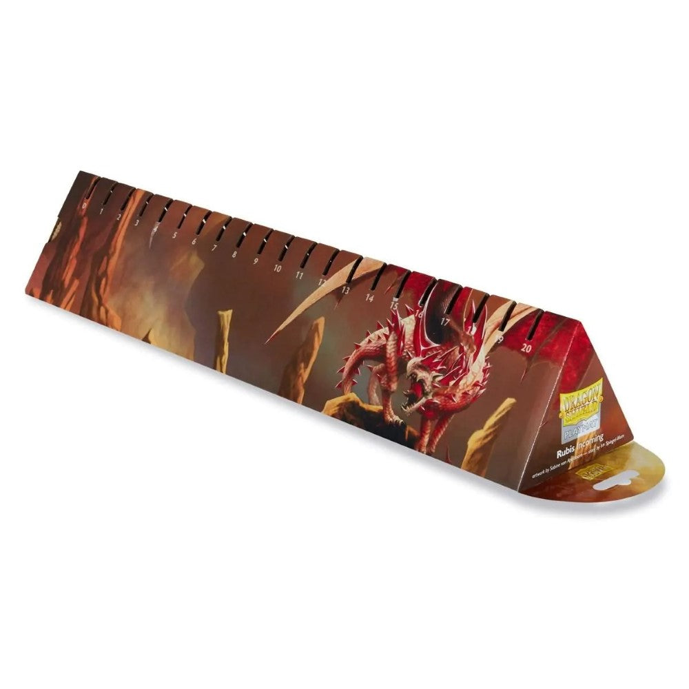 Dragon Shield: Playmat, Case & Coin – Ruby (Rubis, Incoming)