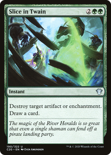 Slice in Twain [Commander 2020]