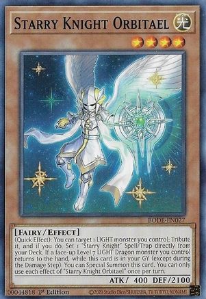 Starry Knight Orbitael [BODE-EN027] Common