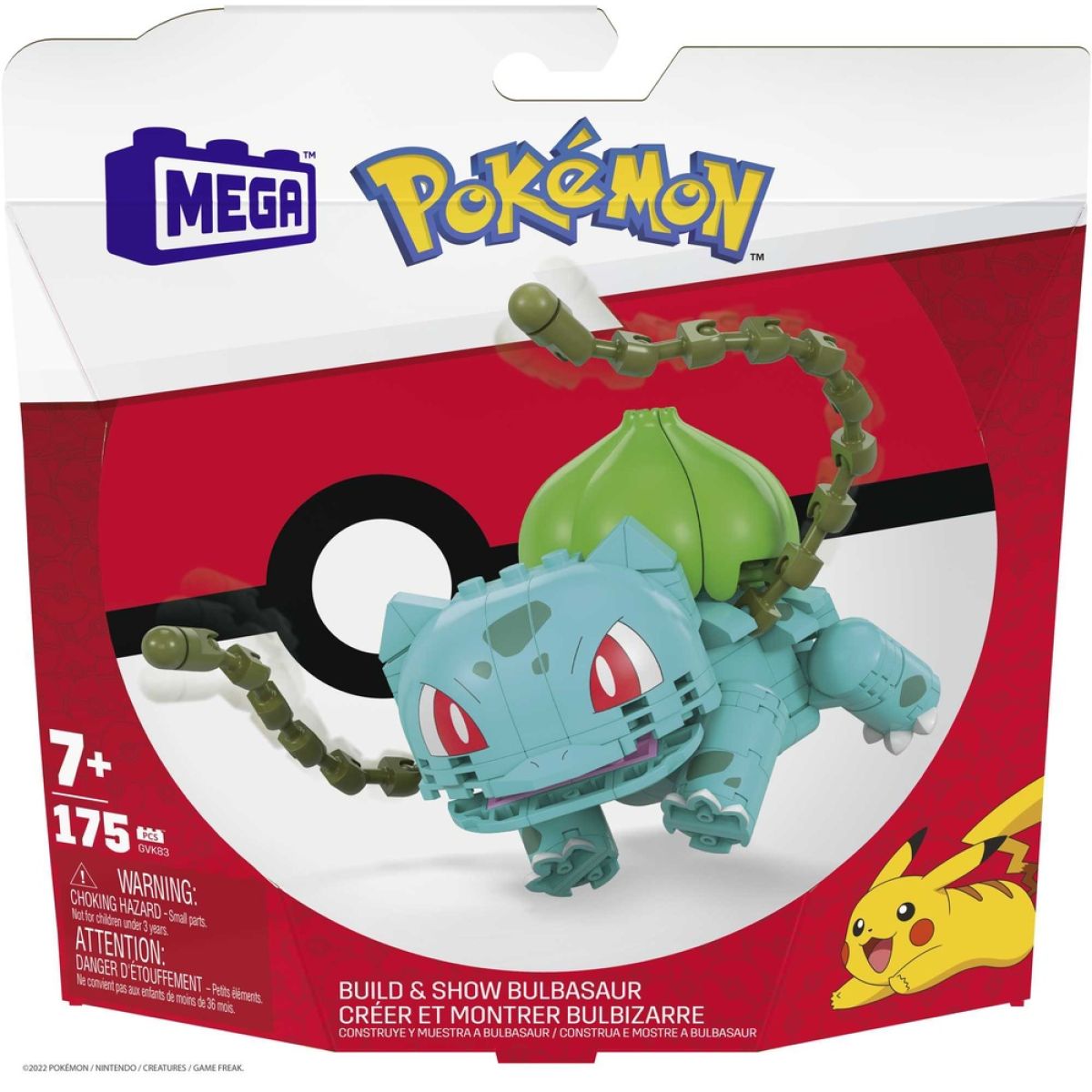 Mega Blocks: Pokemon - Build & Show Bulbasaur