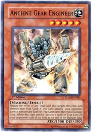Ancient Gear Engineer [SD10-EN003] Common