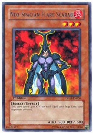 Neo-Spacian Flare Scarab [DP03-EN006] Rare