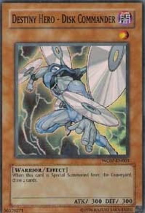 Destiny HERO - Disk Commander [WC07-EN003] Super Rare