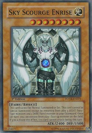 Sky Scourge Enrise [FOTB-EN021] Super Rare