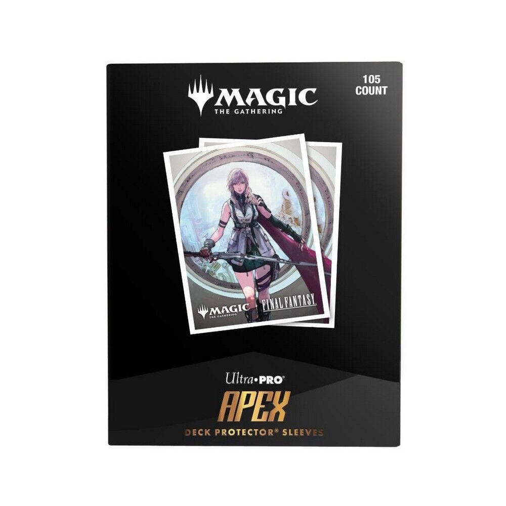Ultra Pro: Apex Deck Protector Sleeves  - MTG: Final Fantasy - Lightning, Army of One - 105ct