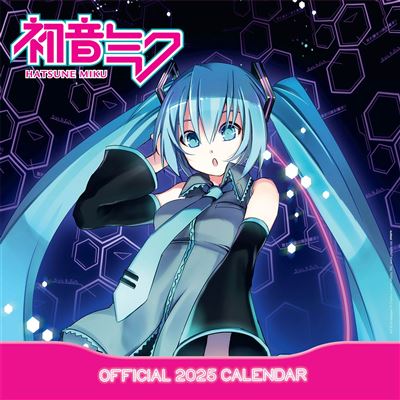 Hatsune Miku: 2025 Square Wall Calendar