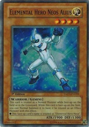 Elemental Hero Neos Alius [TAEV-EN018] Super Rare