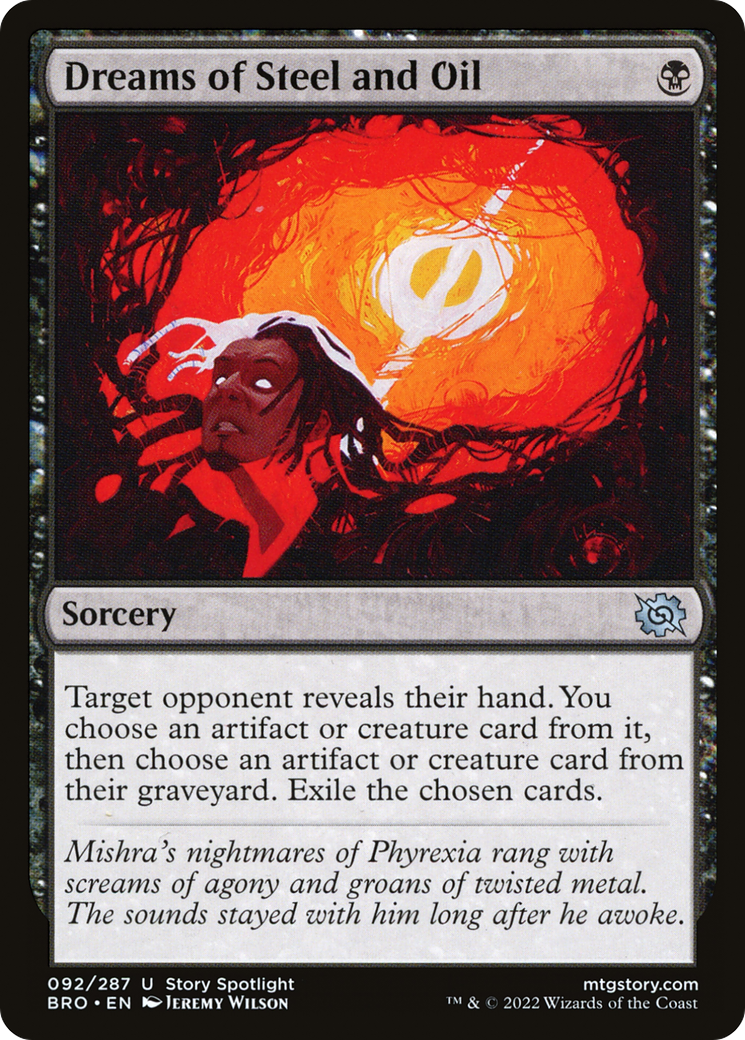 Dreams of Steel and Oil [The Brothers' War]