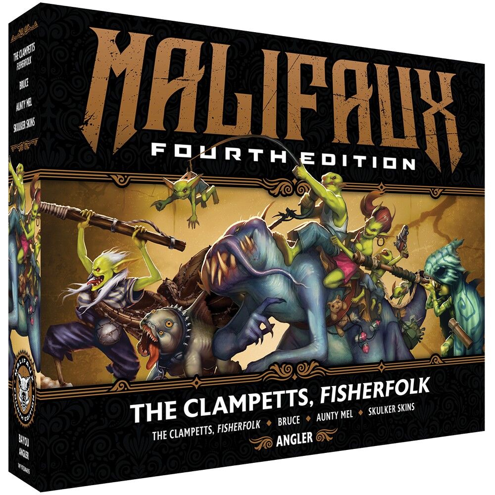 Malifaux: Bayou - The Clampetts - Fisherfolk
