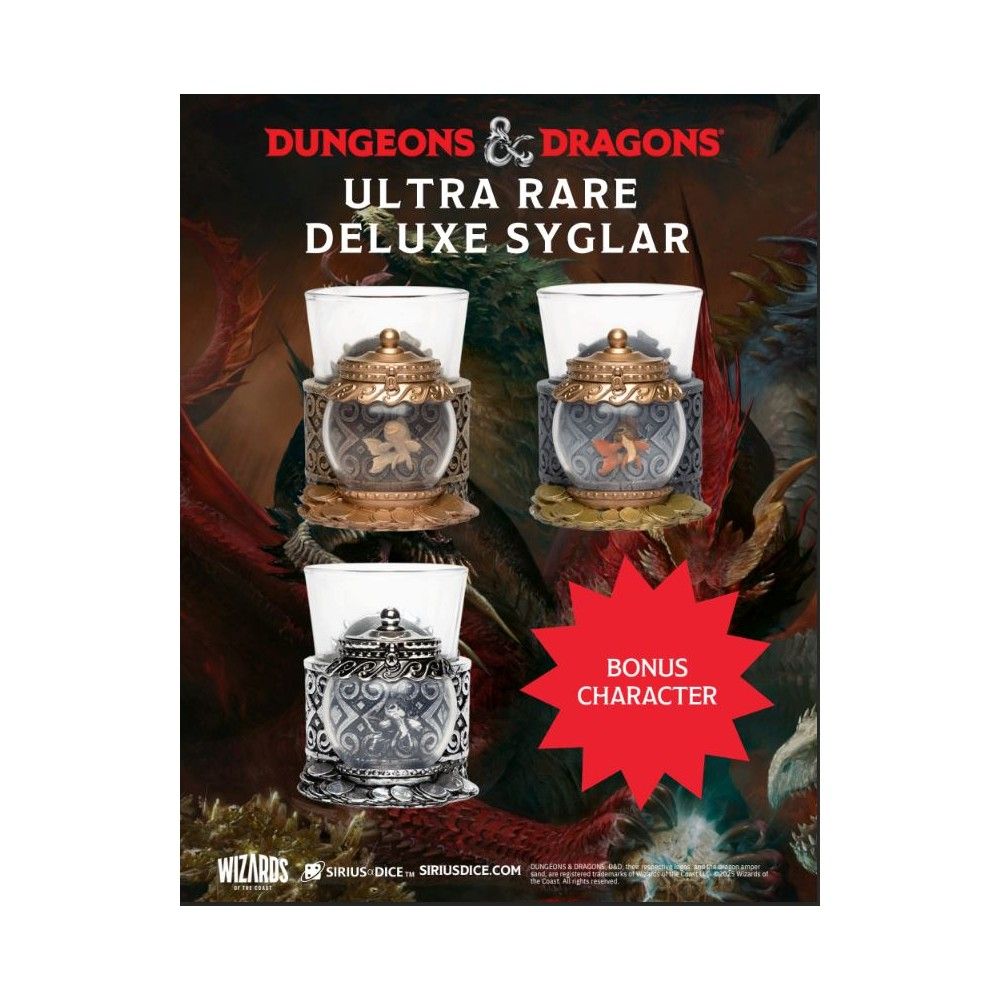 Sirius Dice - Dungeons & Dragons Mini Dice Cups Series 2 (Blind Box)
