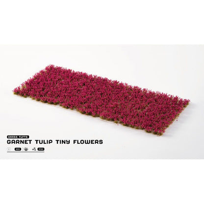 Gamers Grass: Garnet Tulip Tiny Flowers