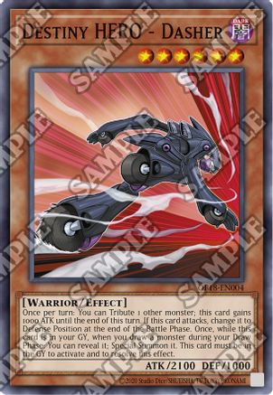 Destiny HERO - Dasher [OP18-EN004] Super Rare