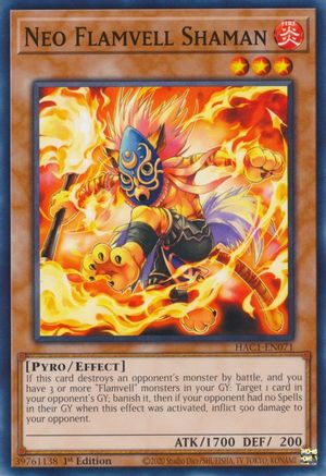Neo Flamvell Shaman [HAC1-EN071] Common