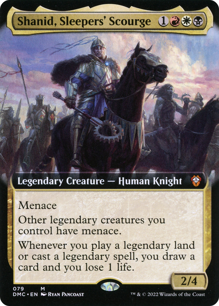 Shanid, Sleepers' Scourge (Extended Art) [Dominaria United Commander]