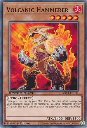 Volcanic Hammerer [SGX1-ENH09] Common