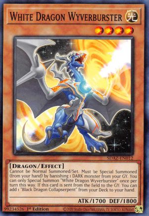 White Dragon Wyverburster [SDAZ-EN012] Common
