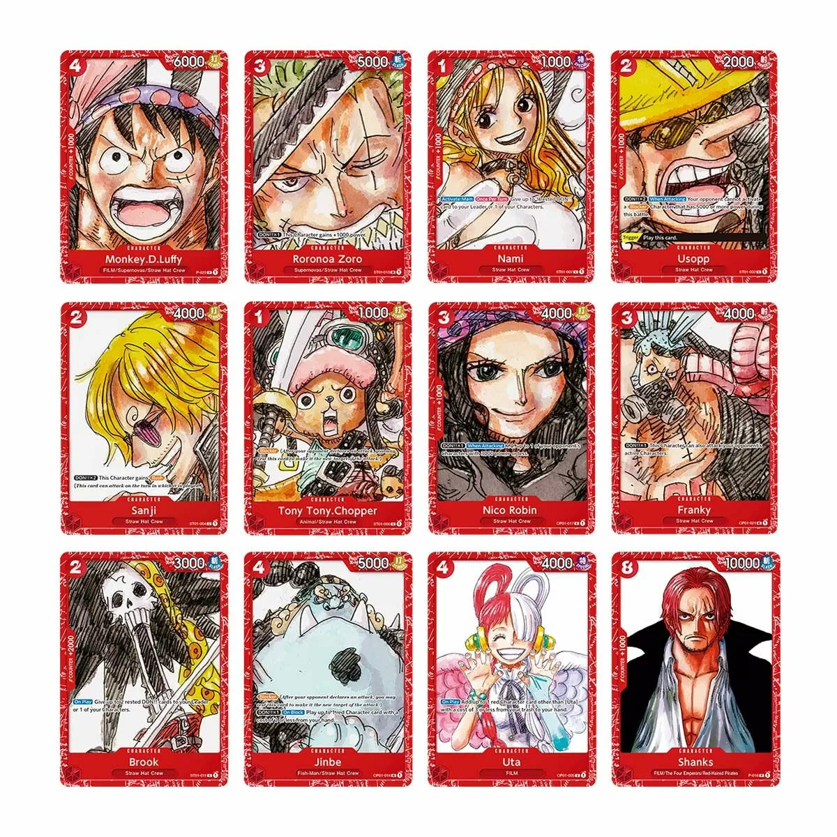 One Piece Card Game: Premium Card Collection Film Red Edition