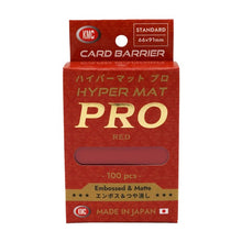 KMC: Sleeves – Hyper MAT PRO: Red