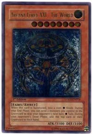 Arcana Force XXI - The World [LODT-EN016] Ultimate Rare