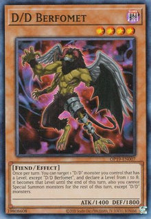 D/D Berfomet [OP19-EN007] Super Rare