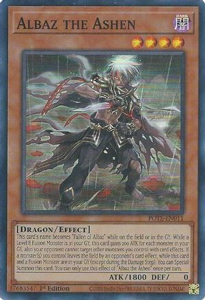 Albaz the Ashen [POTE-EN011] Super Rare