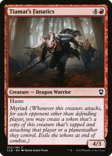 Tiamat's Fanatics [Commander Legends: Battle for Baldur's Gate]