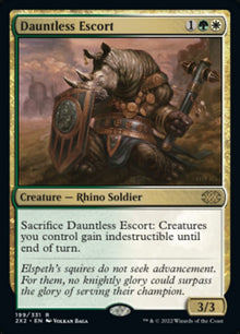 Dauntless Escort [Double Masters 2022]