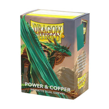 Dragon Shield: Dual Matte Sleeves (100) - Power and Copper