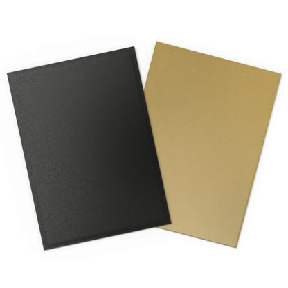 Dragon Shield: Sleeves – Matte Dual – Black & Gold (100)