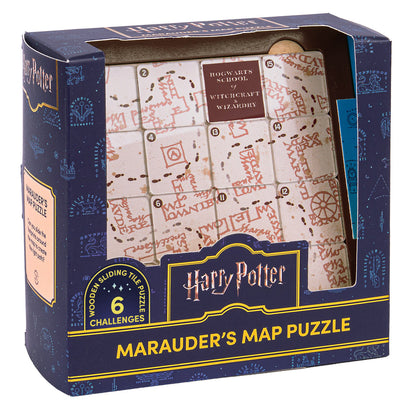 Professor Puzzle: Harry Potter - Marauder's Map Sliding Block Puzzle