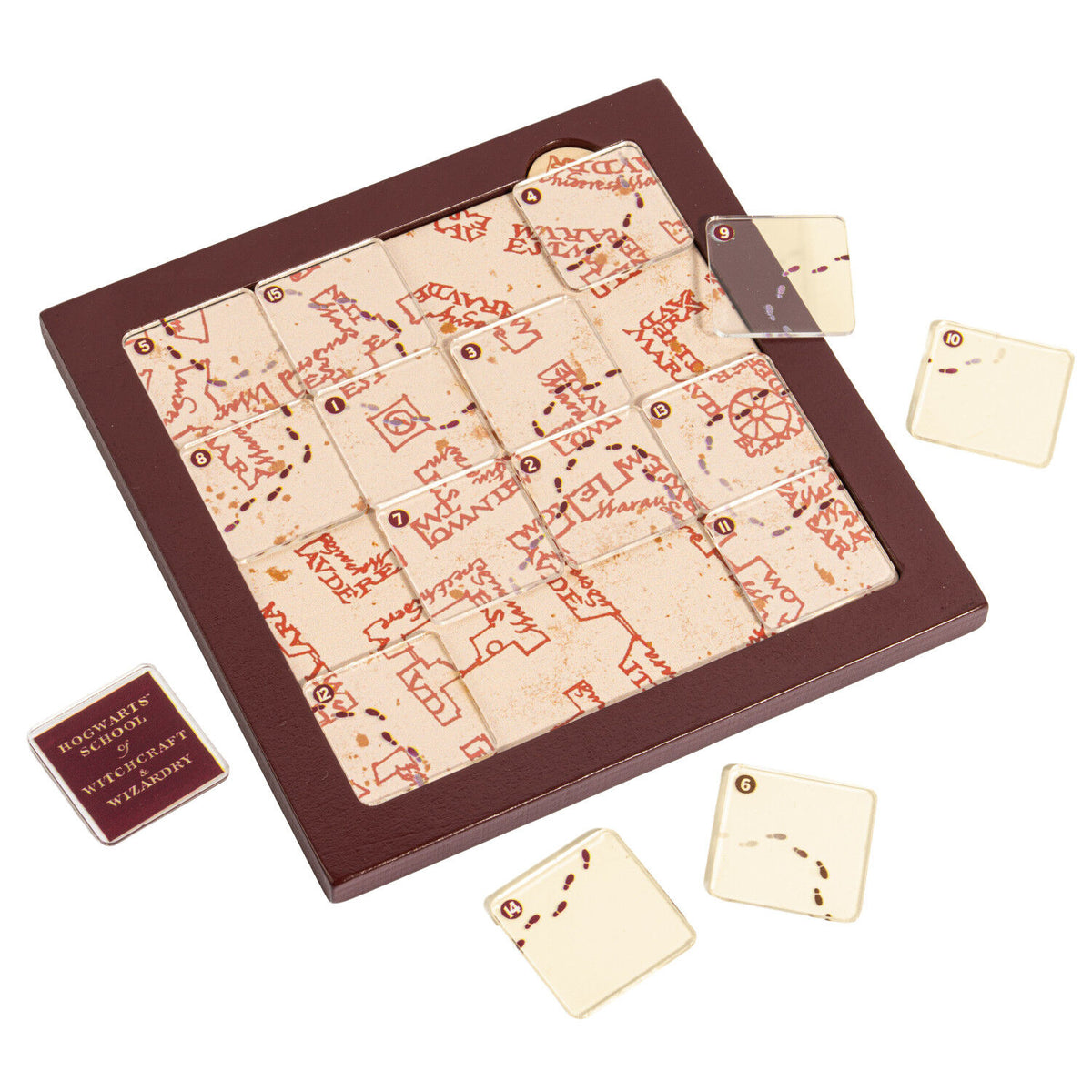 Professor Puzzle: Harry Potter - Marauder's Map Sliding Block Puzzle