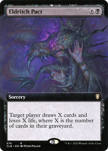 Eldritch Pact (Extended Art) [Commander Legends: Battle for Baldur's Gate]
