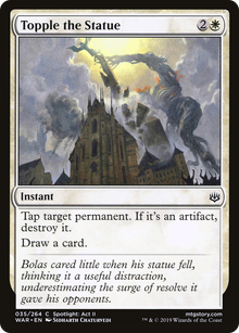 Topple the Statue [War of the Spark]
