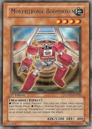 Morphtronic Boomboxen [CSOC-EN009] Rare