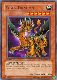 Tiger Dragon [CSOC-EN036] Rare