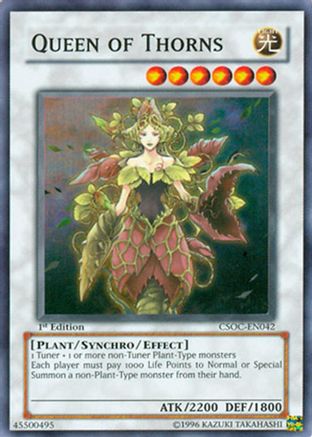 Queen of Thorns [CSOC-EN042] Super Rare
