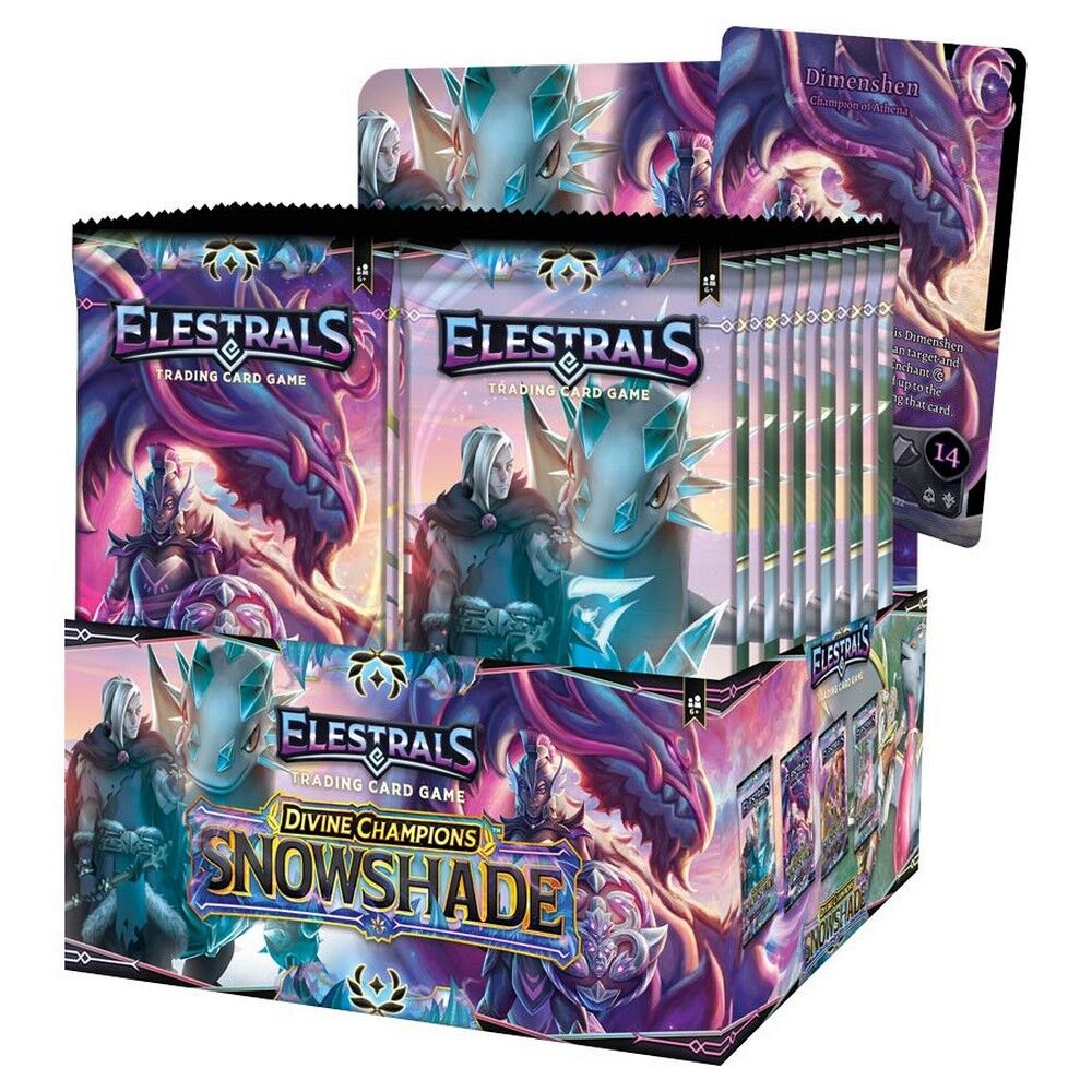 Elestrals: Divine Champions - Snowshade Booster Display