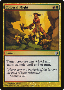 Colossal Might [Alara Reborn]