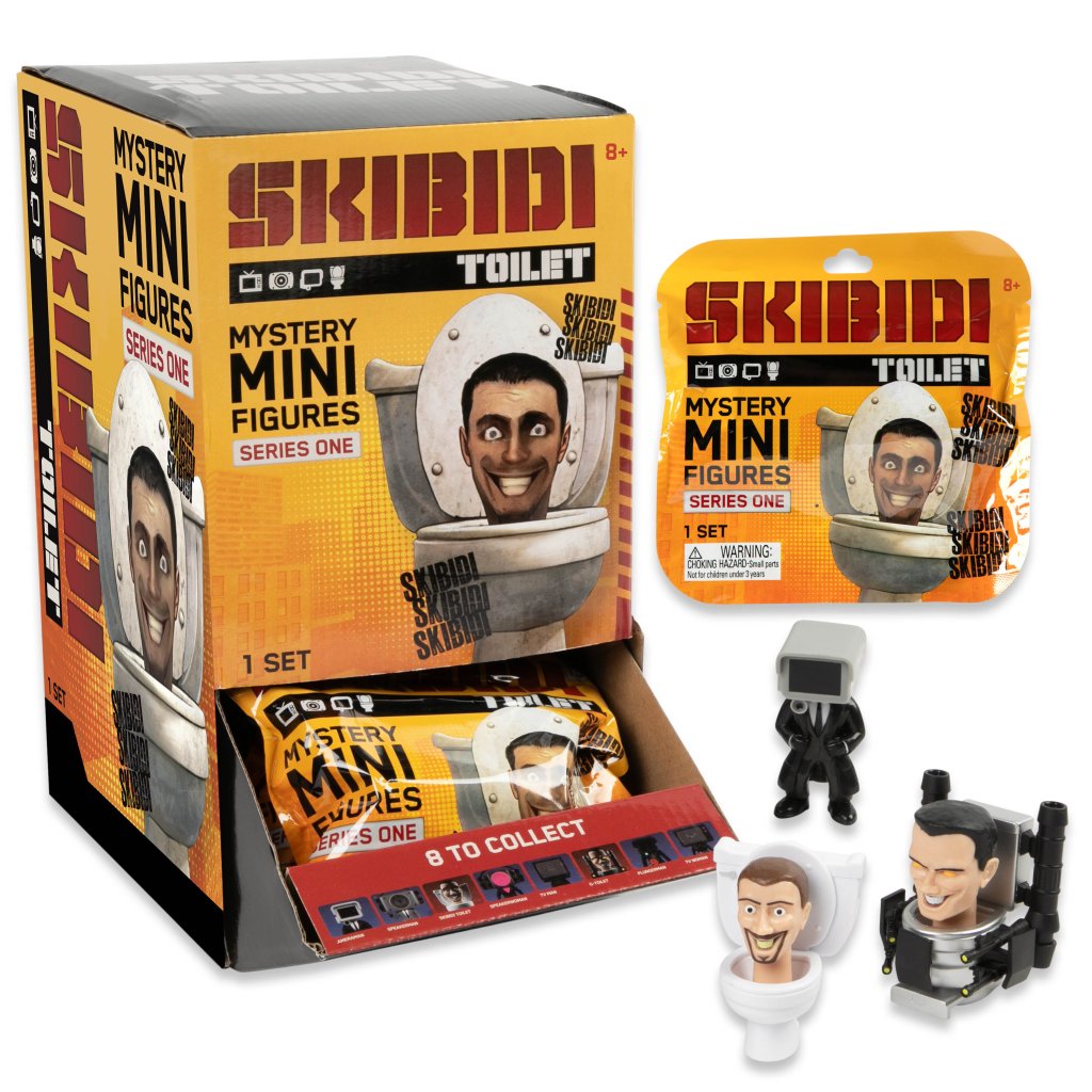 Skibidi Toilet: Mini Mystery Figures - Series 1 (Blind Bag)