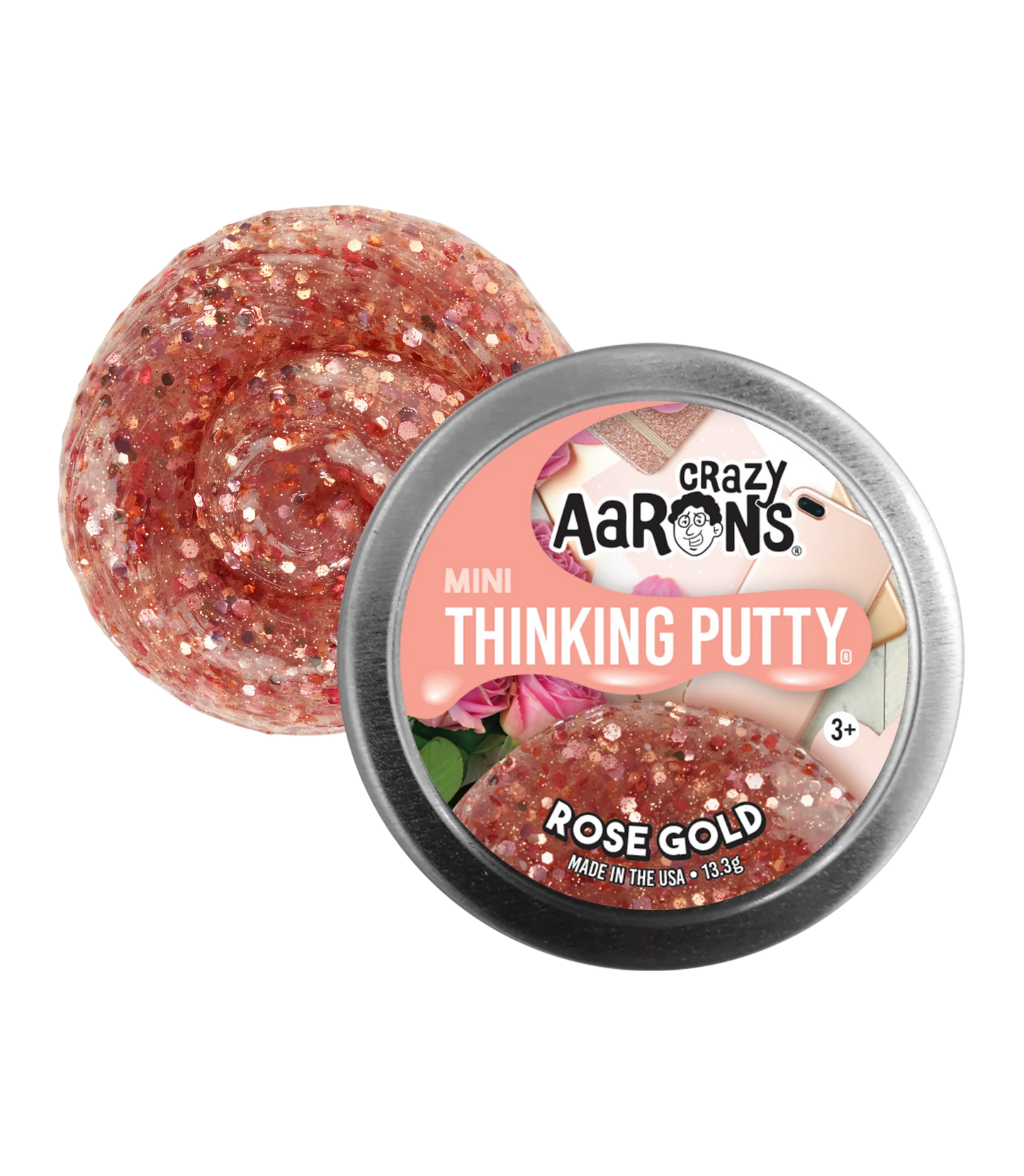 Crazy Aaron's Thinking Putty: Rose Gold