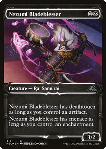 Nezumi Bladeblesser (Showcase Samurai) [Kamigawa: Neon Dynasty]